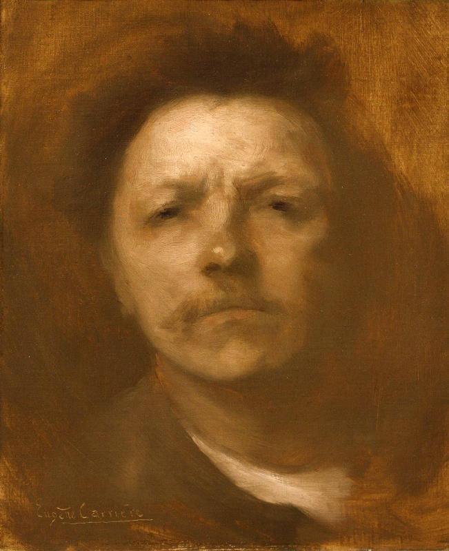 Eugene Carriere Self portrait oil painting picture